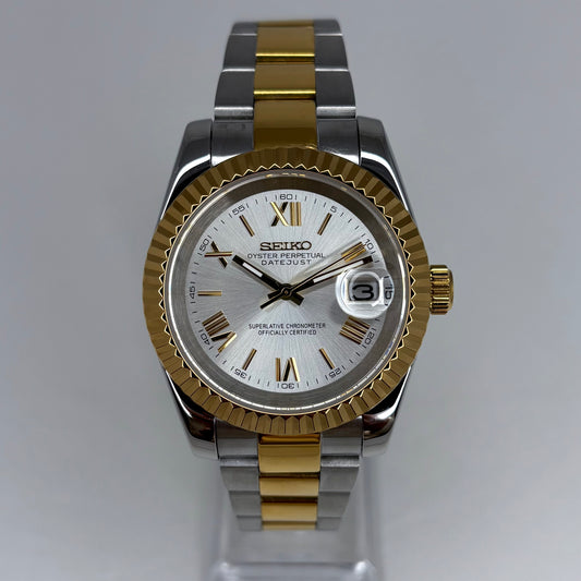 Seikojust Two Tone Silver