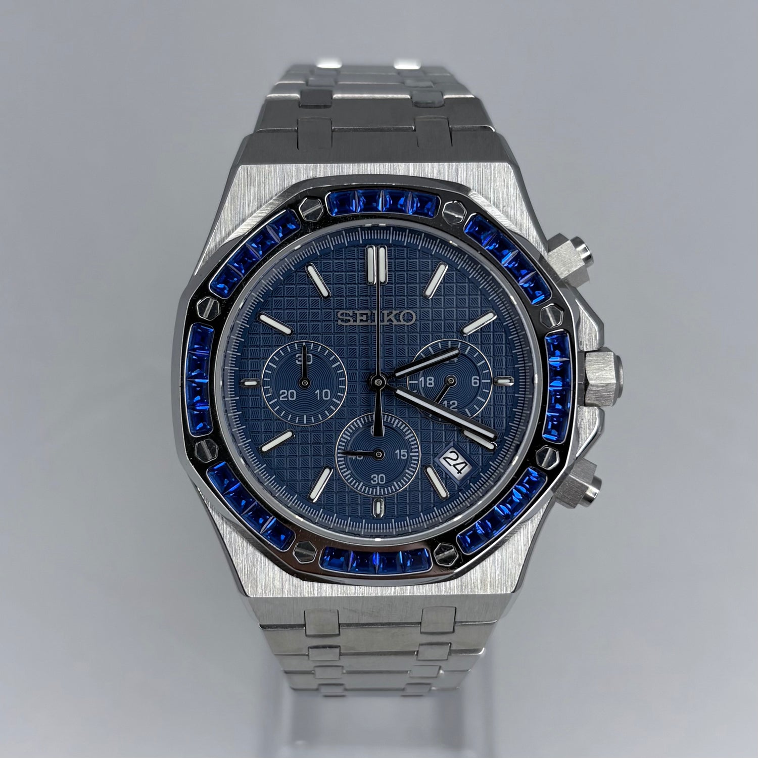Royal Seioak Chronograph “Blue Emerald” Mod