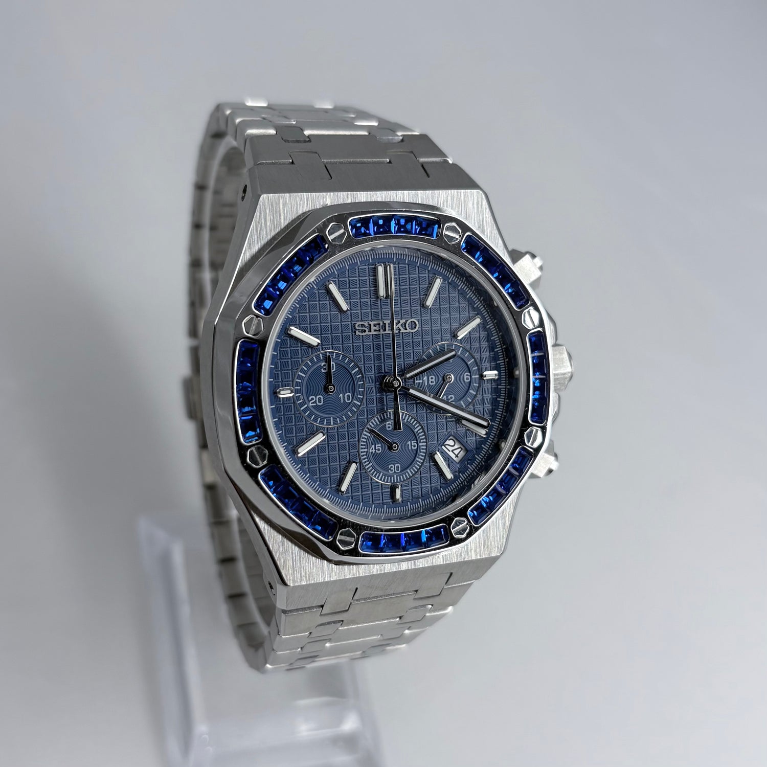 Royal Seioak Chronograph “Blue Emerald” Mod