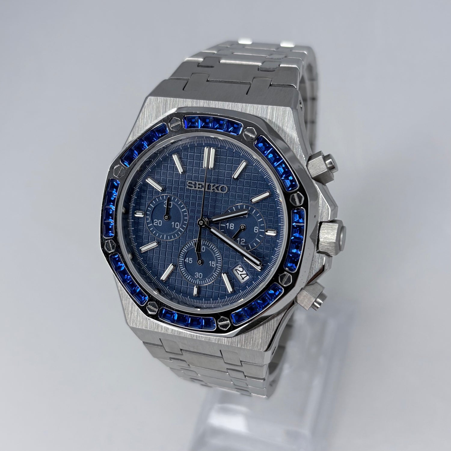 Royal Seioak Chronograph “Blue Emerald” Mod