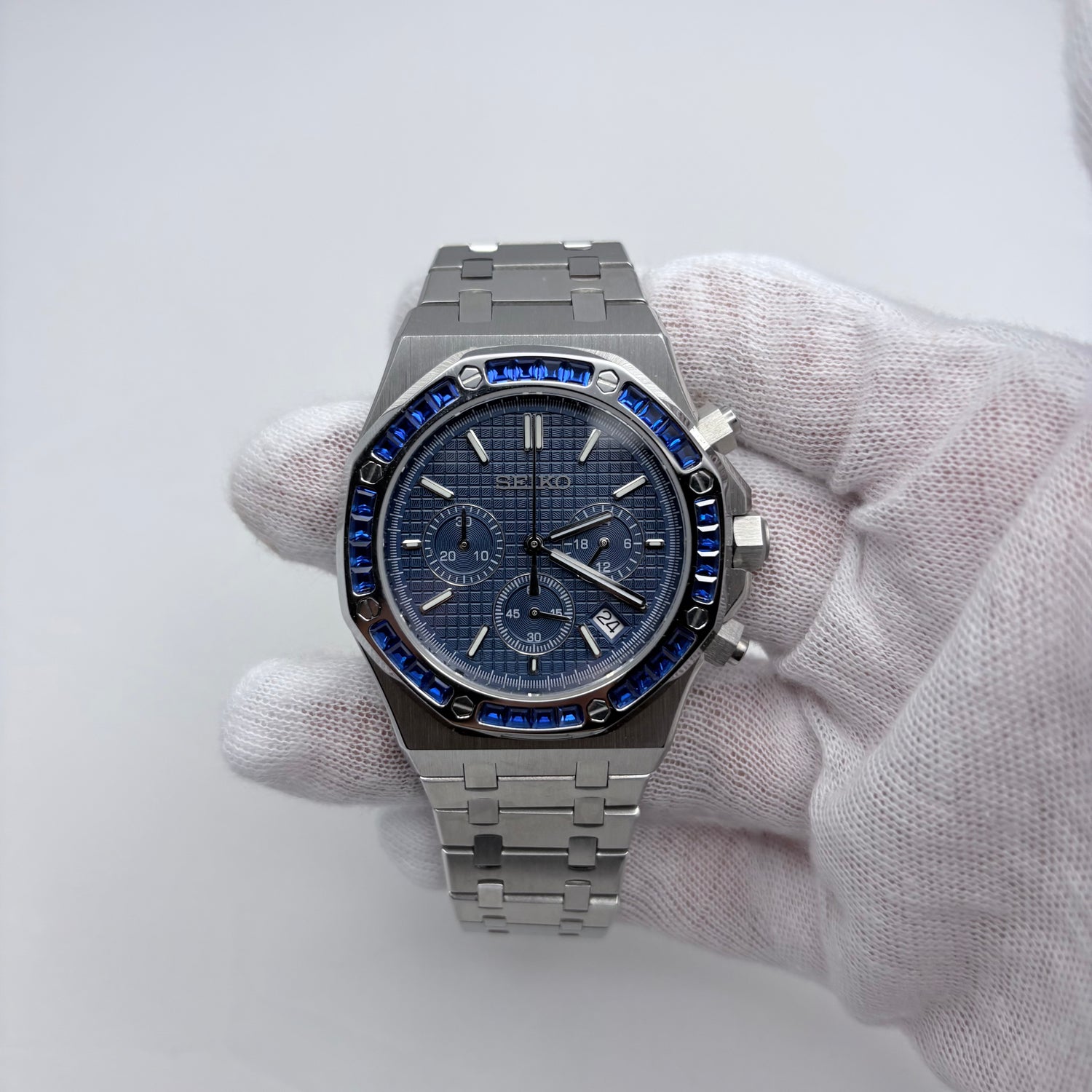 Royal Seioak Chronograph “Blue Emerald” Mod