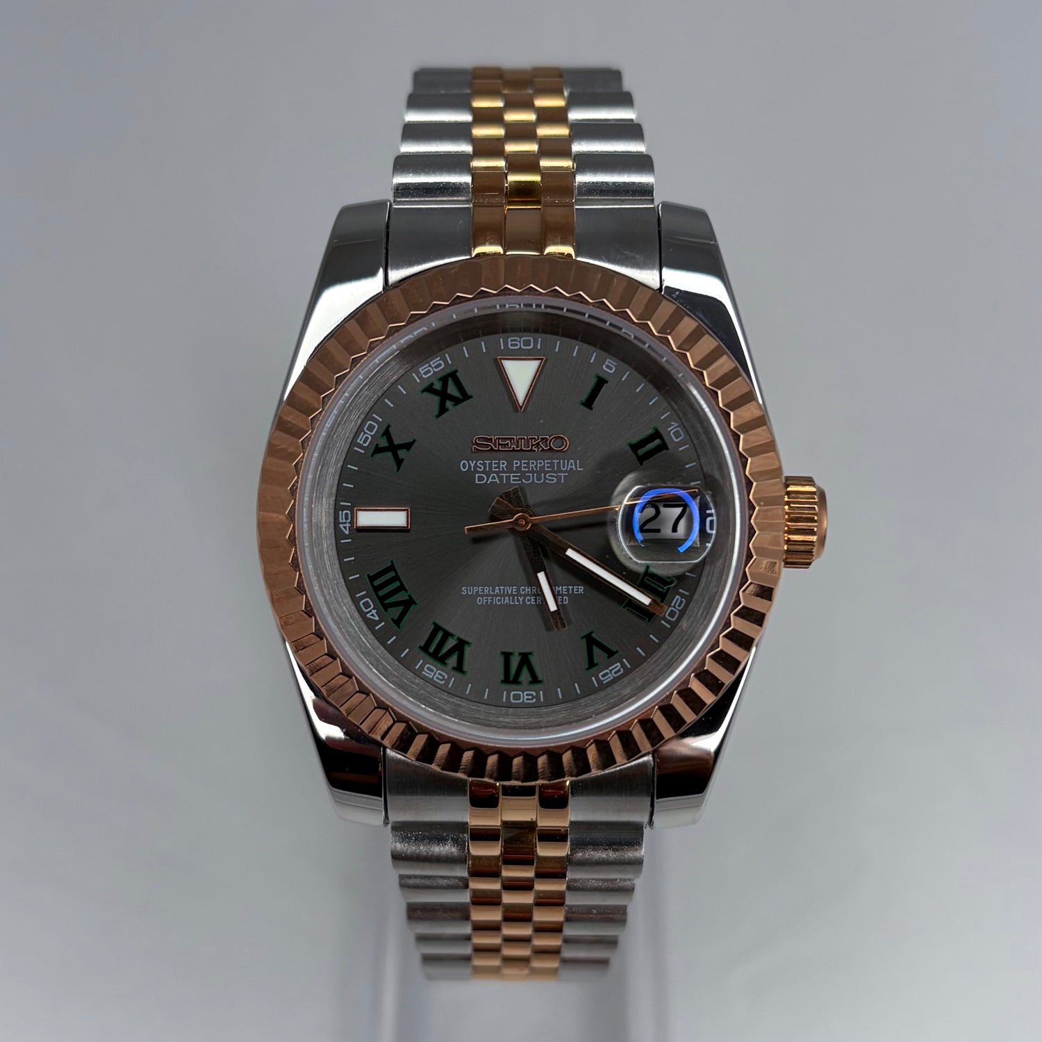 Seikojust Wimbledon Two-Tone Rose Gold Mod