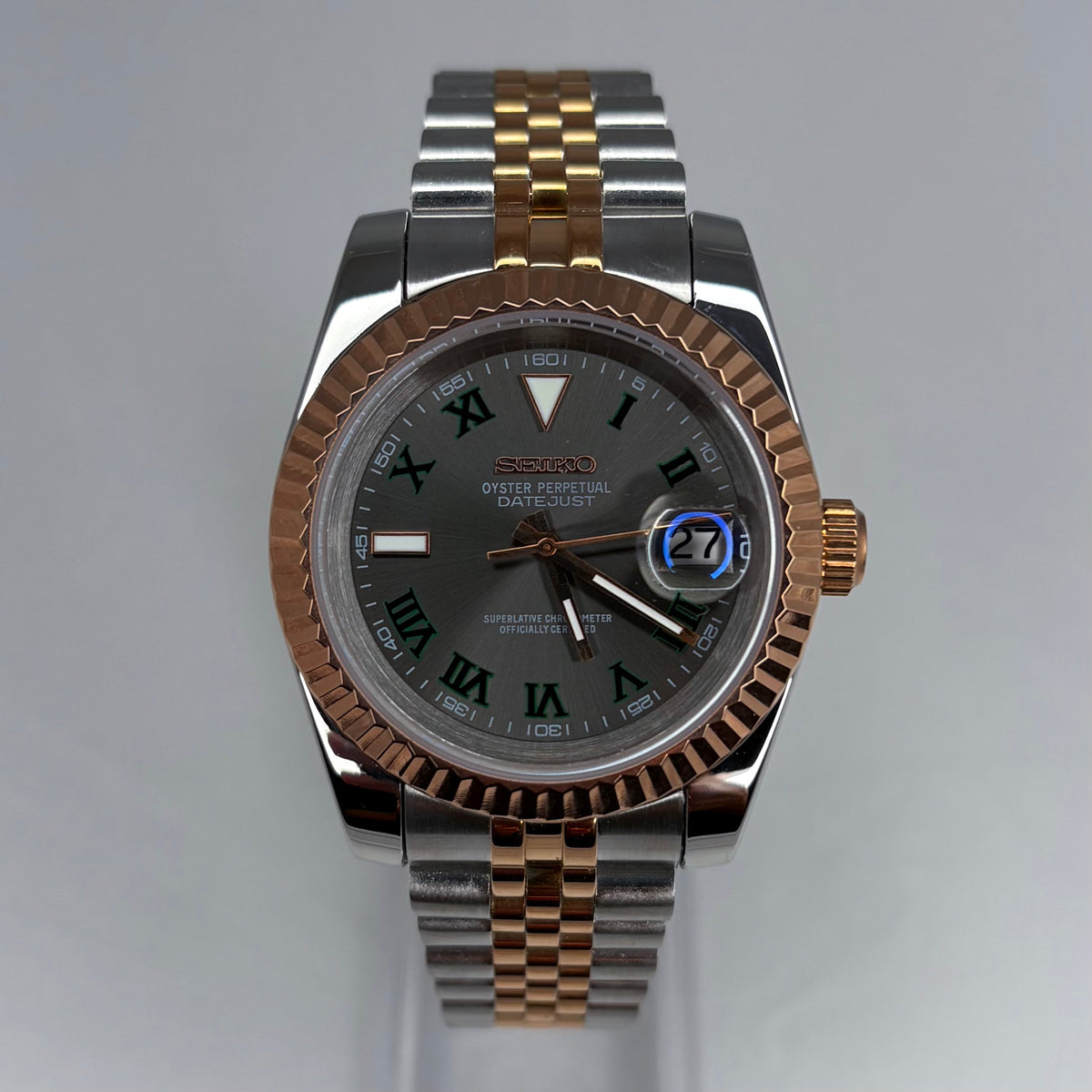 Seikojust Wimbledon Two-Tone Rose Gold Mod