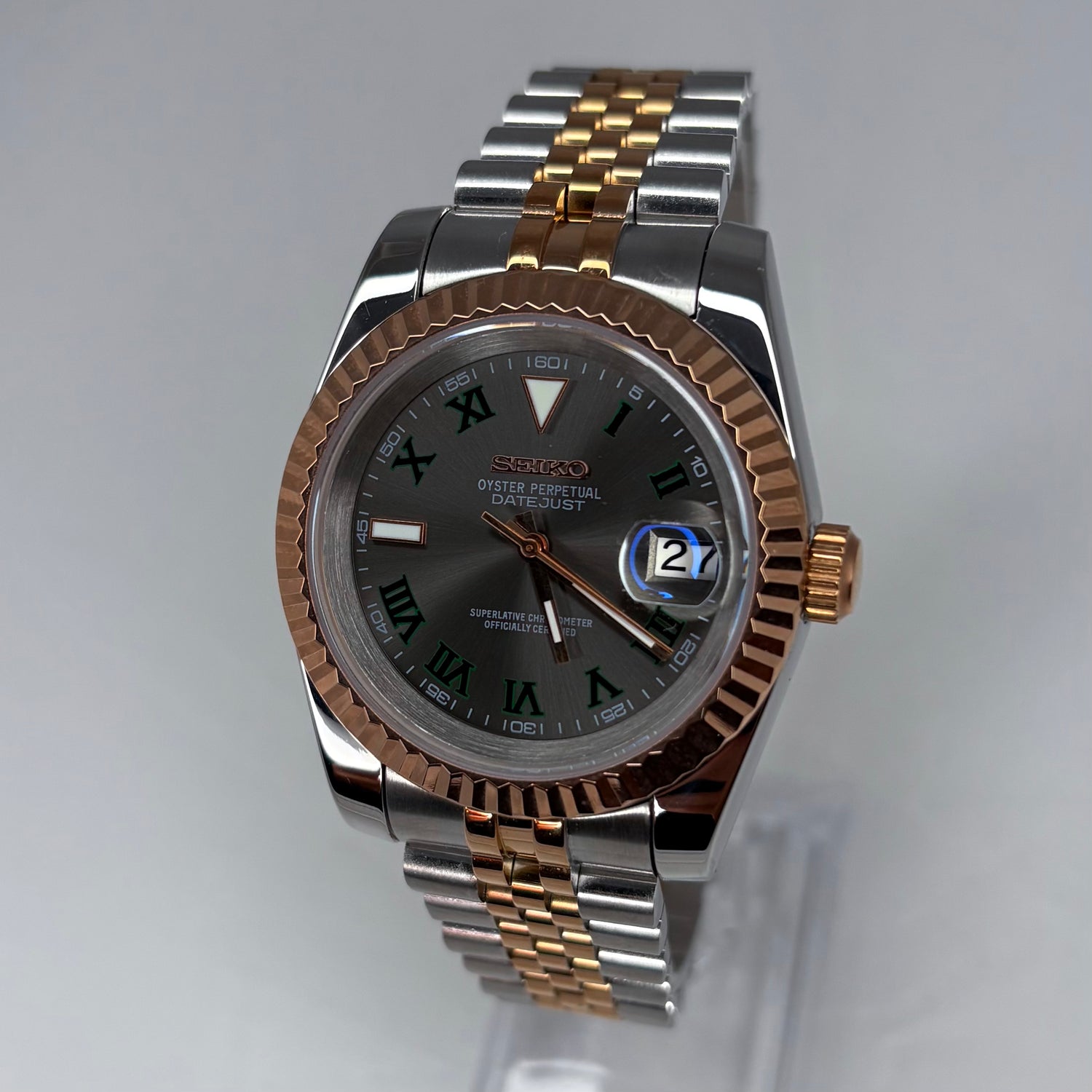 Seikojust Wimbledon Two-Tone Rose Gold Mod