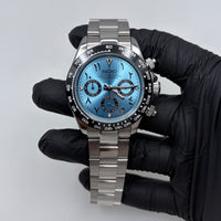Seitona Ice Blue Arabic Dial