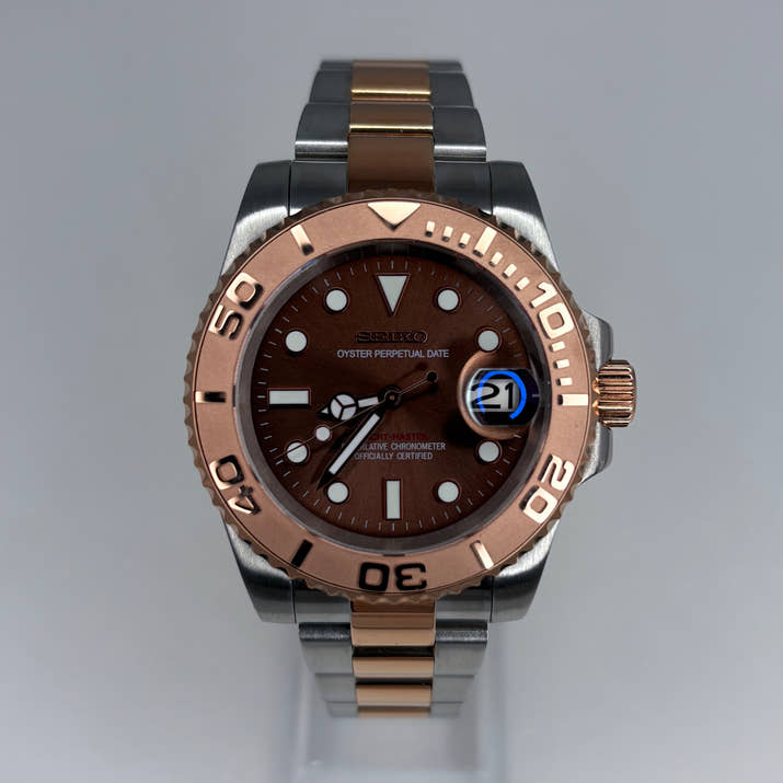 Seikomariner Yatchmaster Two Tone Chocolate
