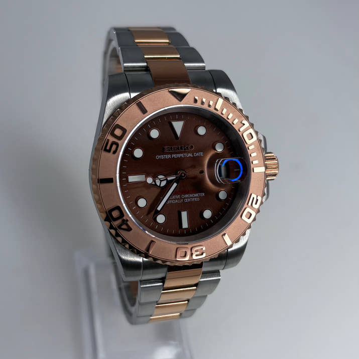 Seikomariner Yatchmaster Two Tone Chocolate
