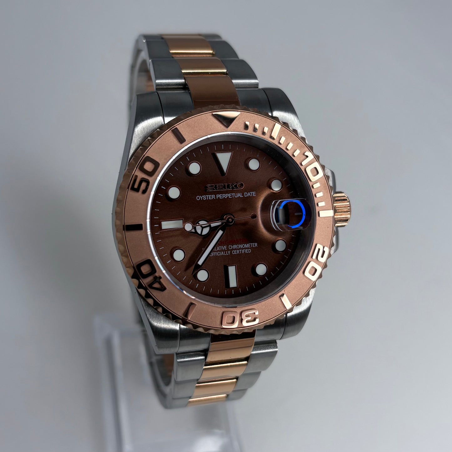 Seikomariner Yatchmaster Two Tone Chocolate