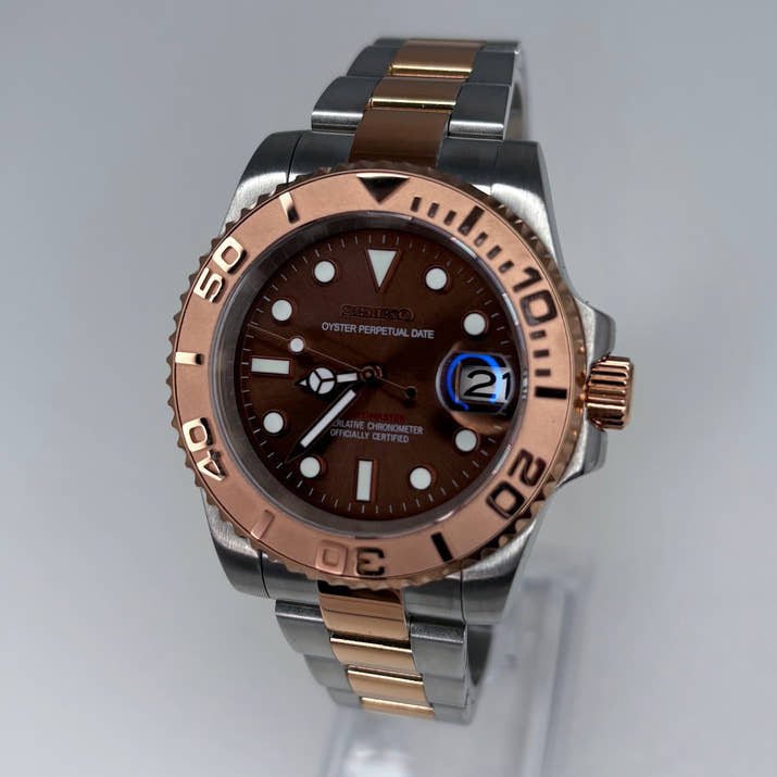 Seikomariner Yatchmaster Two Tone Chocolate