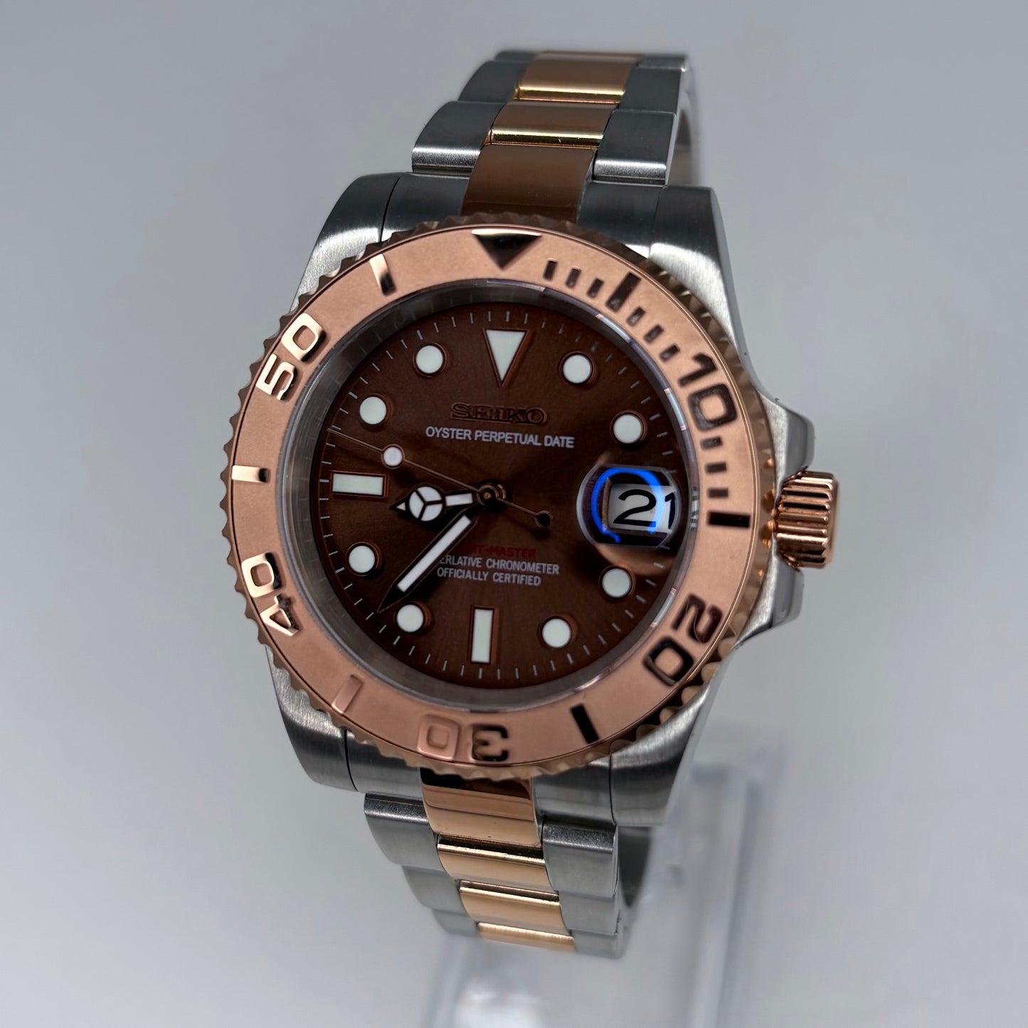 Seikomariner Yatchmaster Two Tone Chocolate