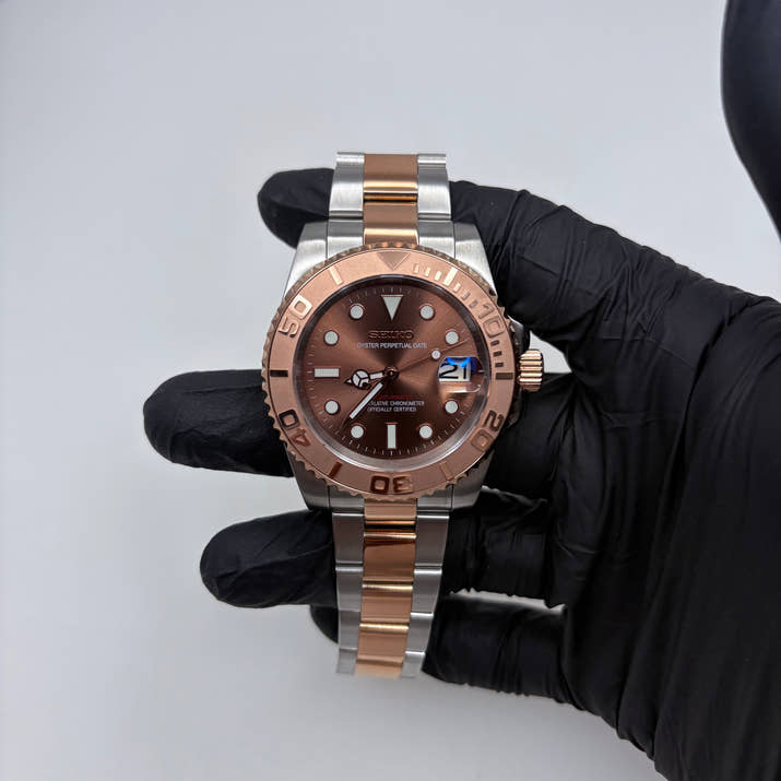 Seikomariner Yatchmaster Two Tone Chocolate