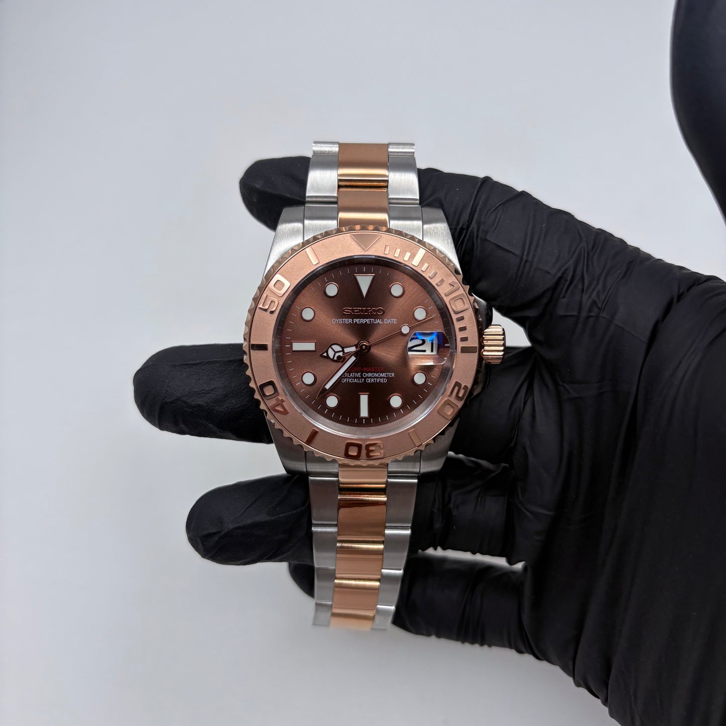 Seikomariner Yatchmaster Two Tone Chocolate