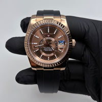 Seikojust Sky-Dweller Chocolate Rose Gold