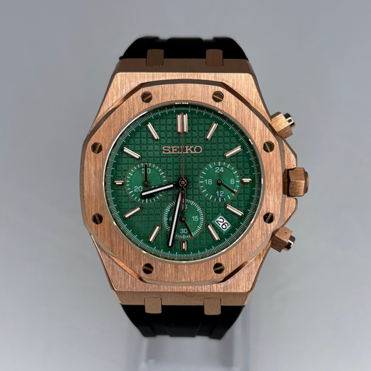 Royal Seioak Olive Rose Gold Rubber