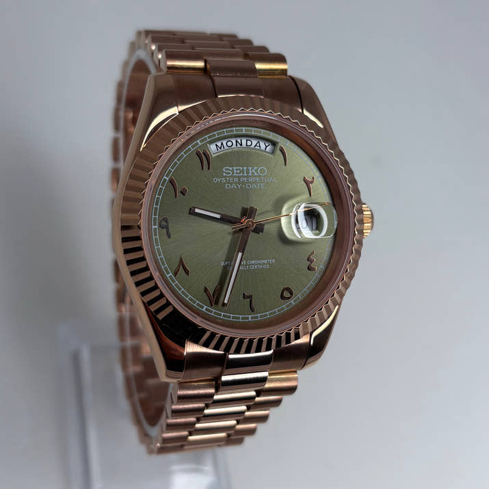 Seiday-Date Arabic Rose Gold Olive