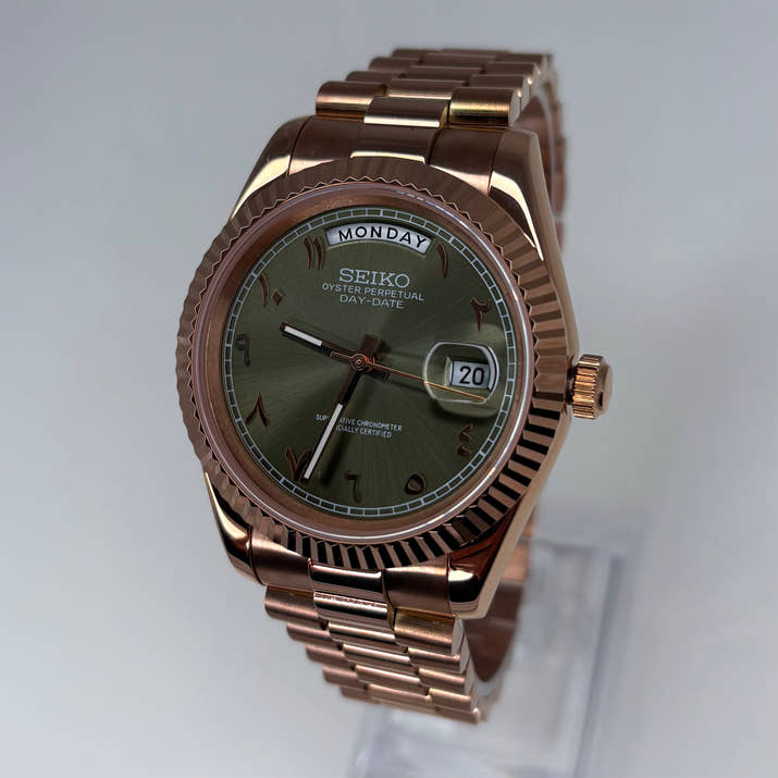 Seiday-Date Arabic Rose Gold Olive