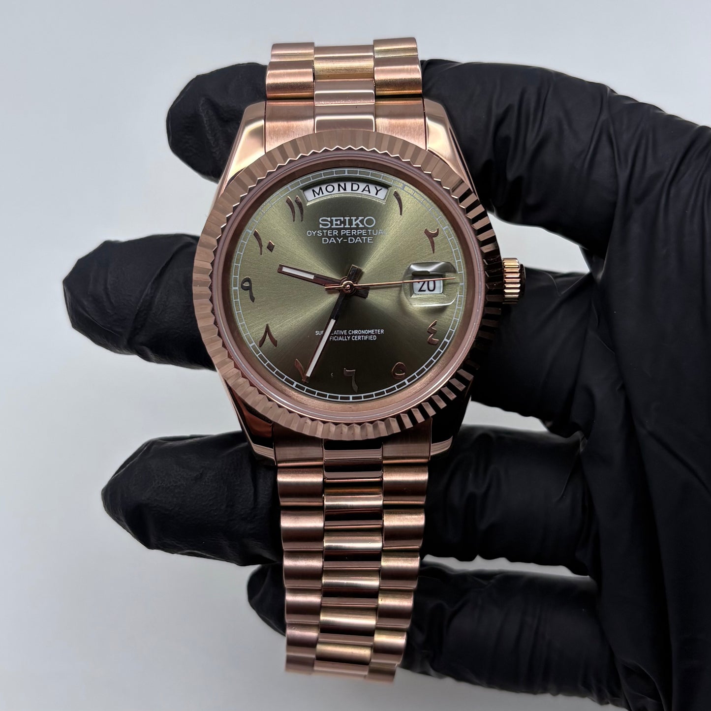 Seiday-Date Arabic Rose Gold Olive