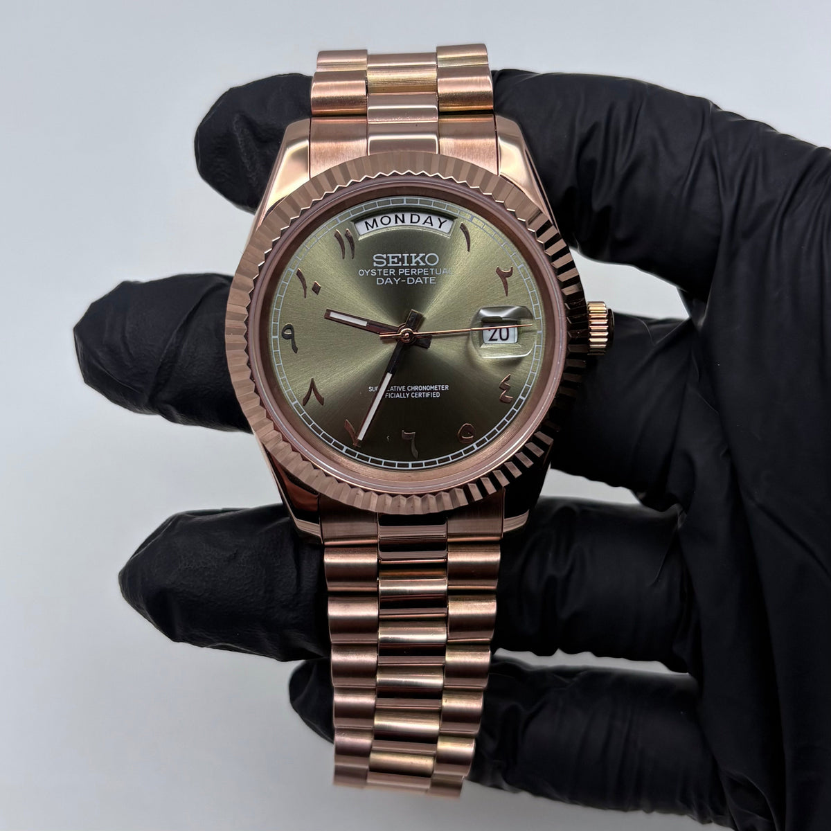 Seiday-Date Arabic Rose Gold Olive